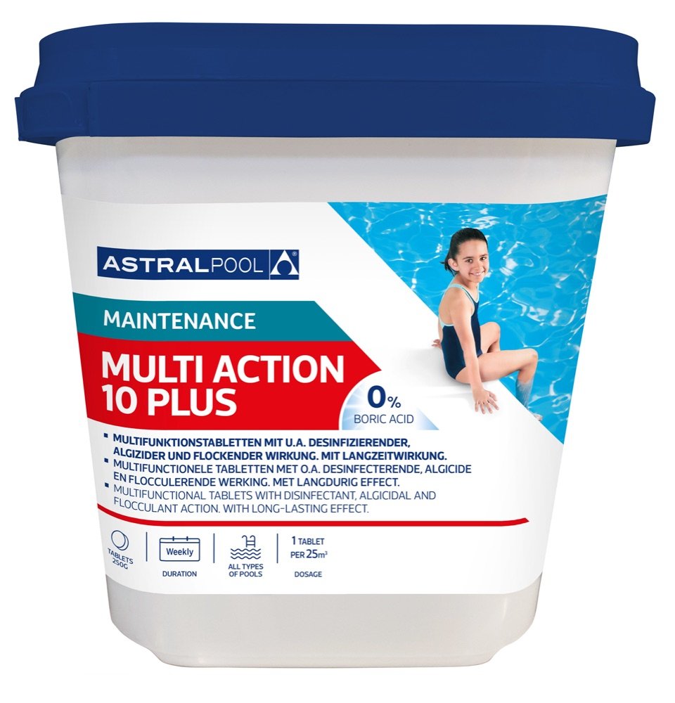 Multi-action 10 Plus — galets 250 g — AstralPool