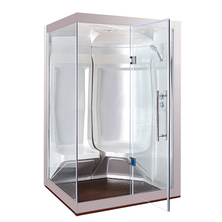 Cabine de hammam avec douche KDL — 2 à 8 places