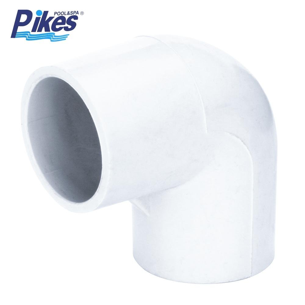 Coude PVC 90° — blanc