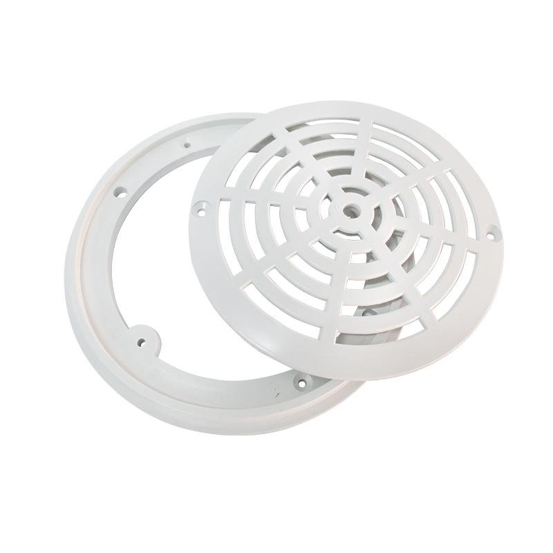 Grilles de bonde de fond — ronde Ø195 ou carrée 260 mm