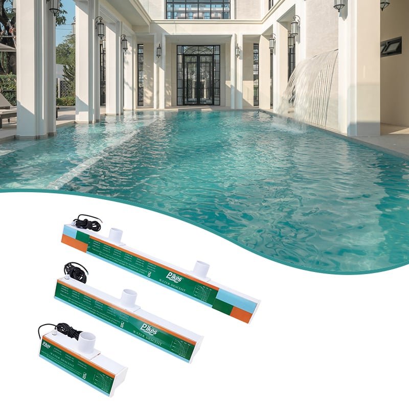 Lame d'eau WDR — cascade murale avec ou sans LED