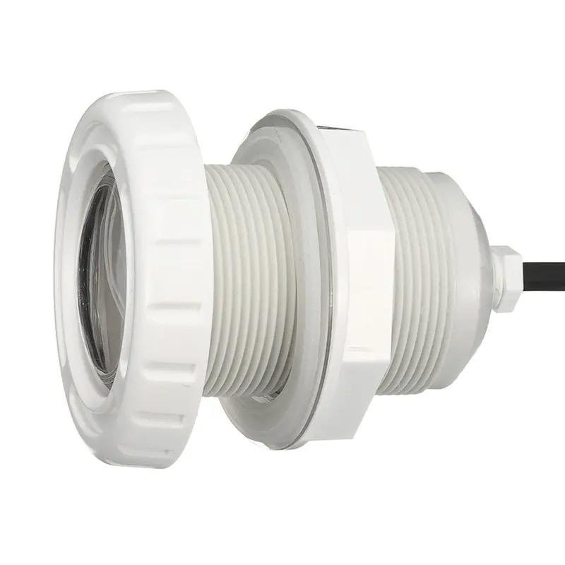 Mini projecteur LED piscine et spa — ABS blanc